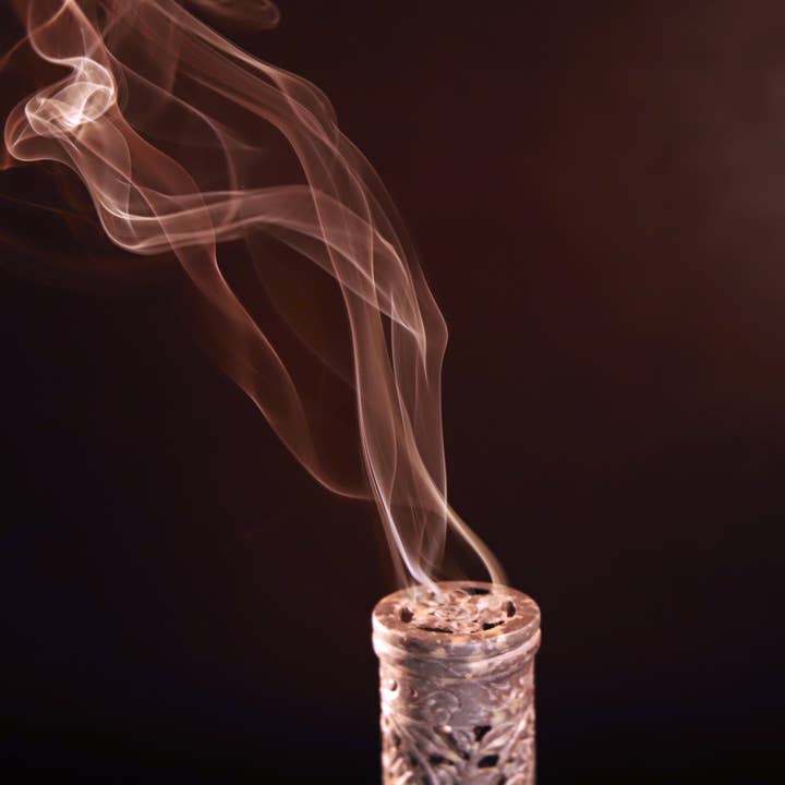 Prabhuji's Gifts - Wholesale Incense Holder - Incense Burner - Soapstone Tower Rose Vine Jali (10.5"x3"x3)