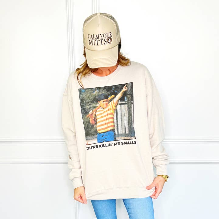 Felpa Your Killing Me Smalls per la vendita all'ingrosso da parte di Poppy & Pine