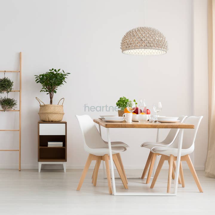 heartnests - Vendita all'ingrosso Lampadario/lampada a sospensione - Lampada a sospensione a forma di foglia di palma fatta a mano Cinzia