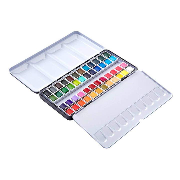 KINGART - Wholesale Watercolour paint - Watercolor Half-Pans 48 Colors3