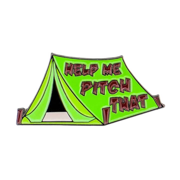 Segnaposto Pitch That Tent per la vendita all'ingrosso da parte di Ballmarkers.com