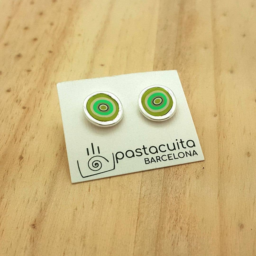 PASTACUITA - Wholesale Knopjes/oorstekers - Handgemaakte oorknopjes van polymeerklei in rustieke stijl13