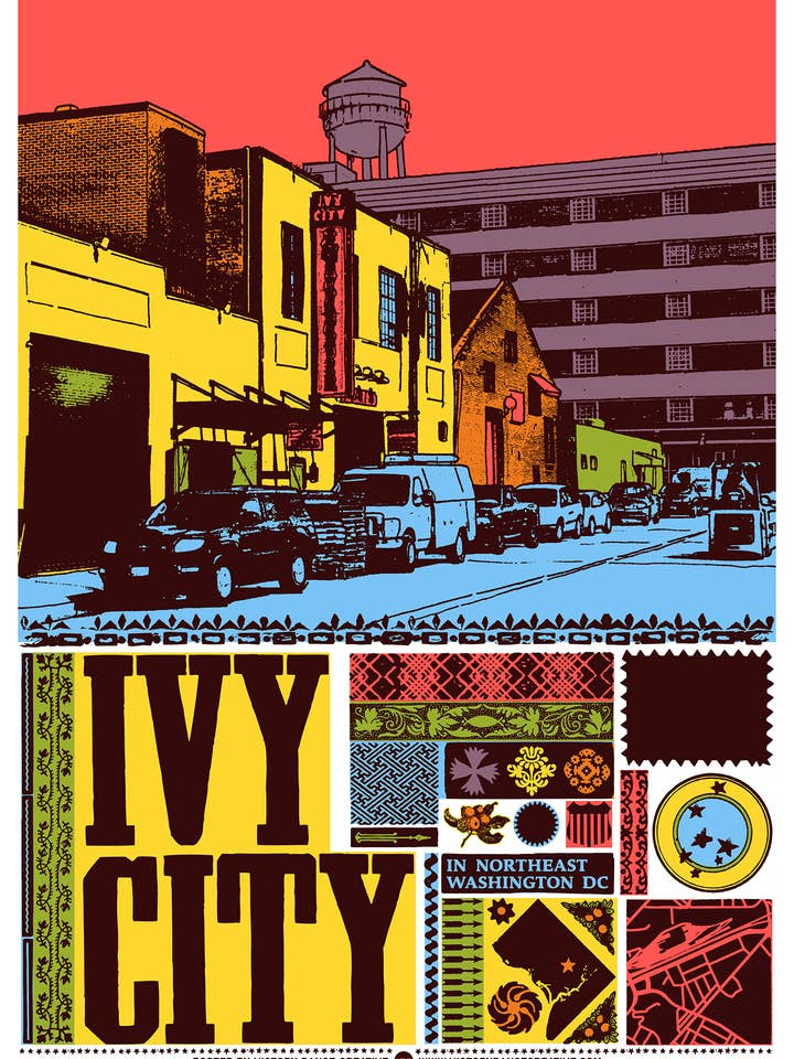 Serigrafía de Ivy City DC para venta al por mayor de Victory Dance Creative