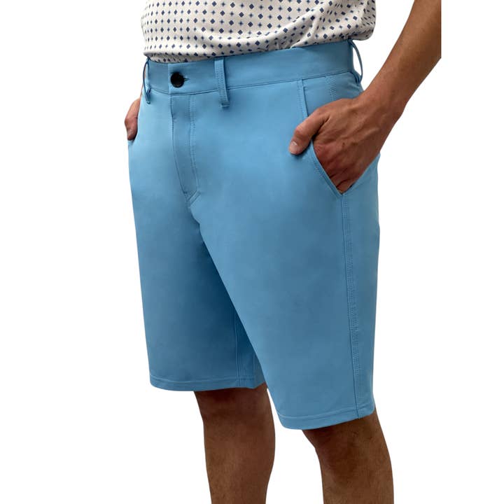 Herre golfshorts med 11,5" lang indersøm – performance, 4-vejs stretch for engroshandel hos CS Golf