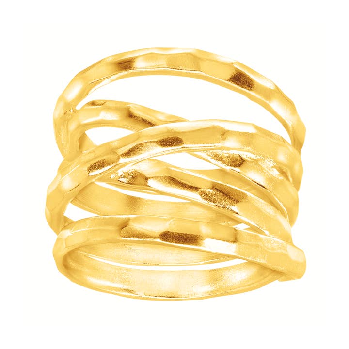 Silpada - Wholesale Band/Stacked Ring - Silpada 'Wrapped Up' Ring, Sterling Silver
