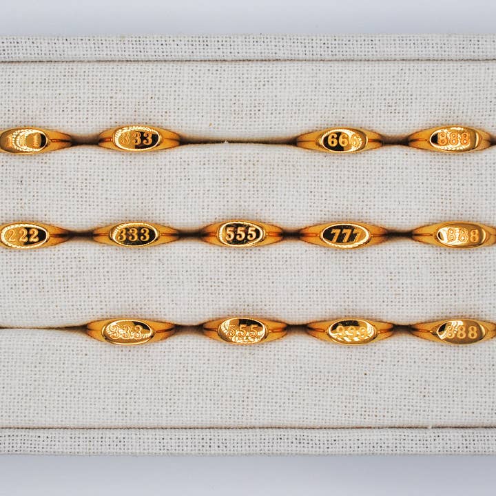 Angel Number Ring for wholesale by Ripple | Reiki Infused Jewelry