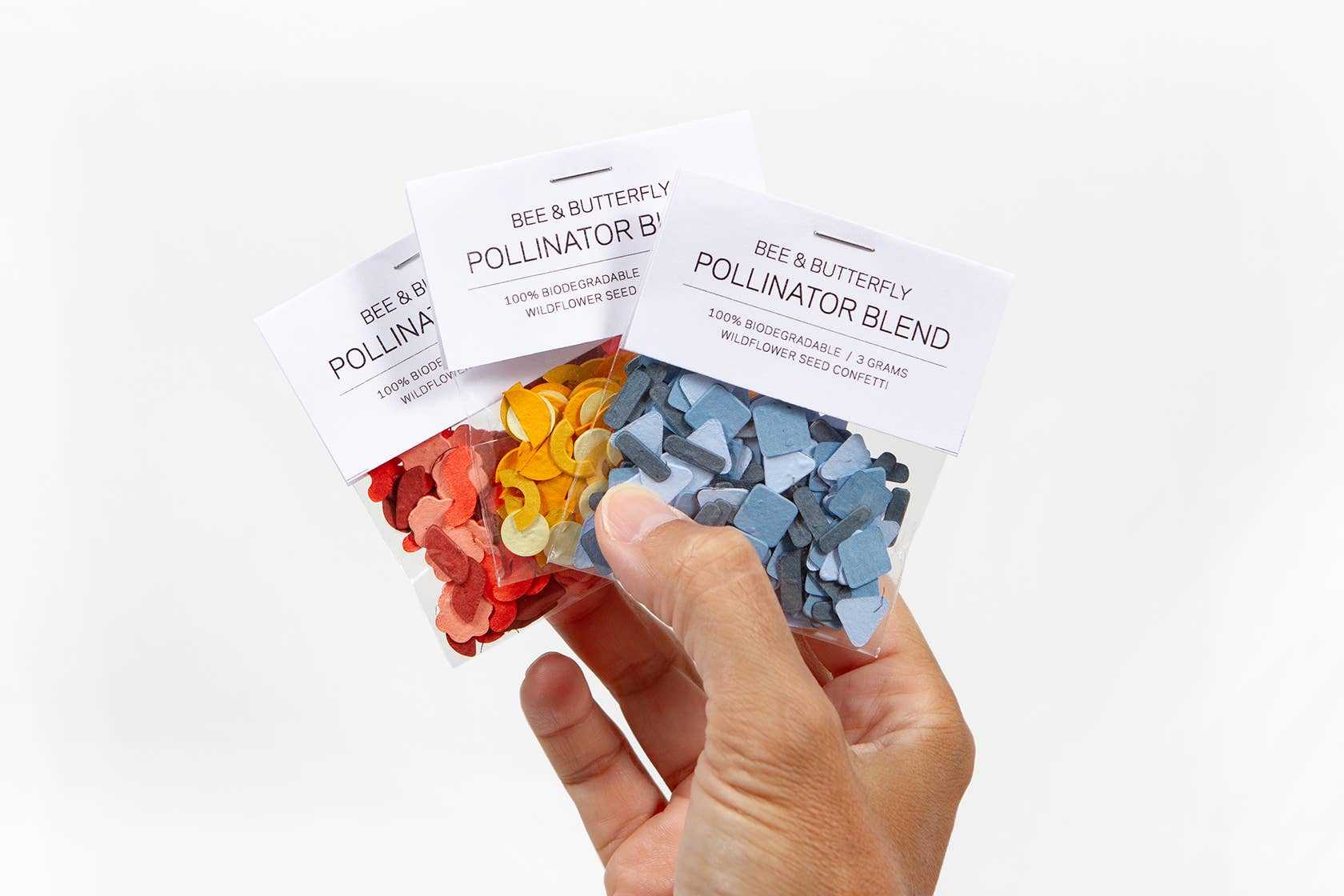 Studio 82° - Wholesale Confetti - Die Cut Wildflower Seed Confetti - Red7