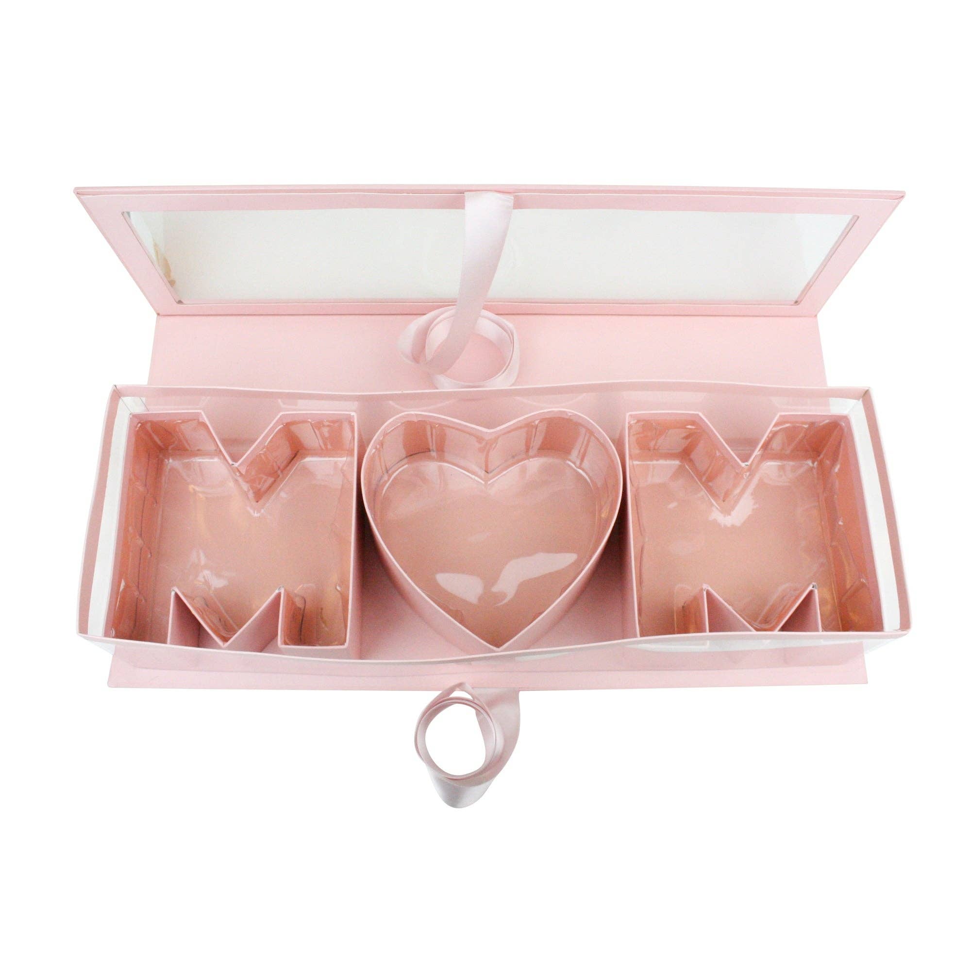 Emartbuy – Caixa de presente por atacado – Caixa elegante com compartimentos em forma de coração para Mom3