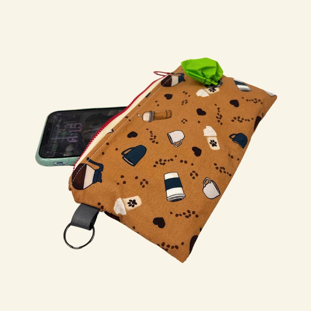 Pet Obsessed People - Wholesale Crossbody Bag - Women's - Coffee Pawnoisseur Pet Ready Purse2