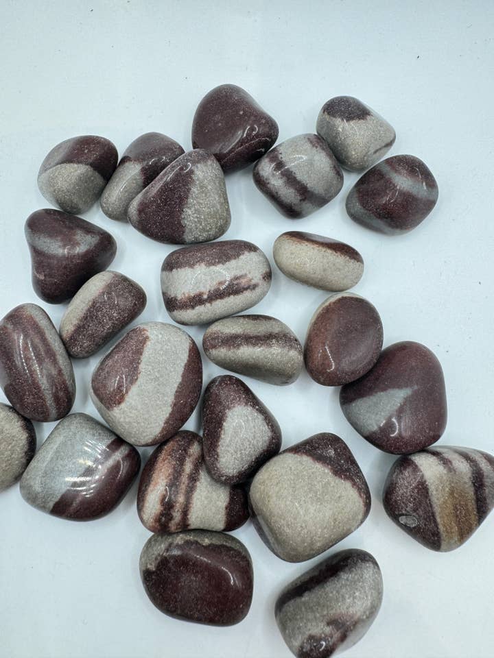 Shiva Lingham Crystal Tumble Stones for wholesale by Oils and Auras