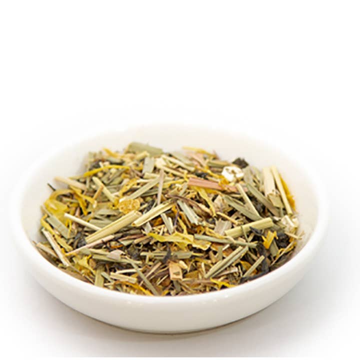 QUIVR - Wholesale Loose tea - Ginger Lemon Tea Botanical, Caffeine Free Bulk Hot Tea 1lb