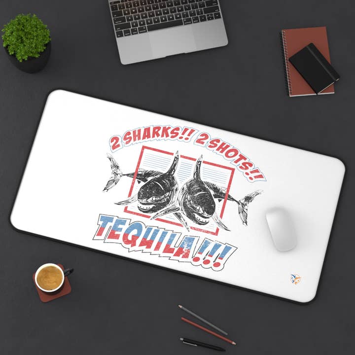 Schreibtisch-Matte für den Großhandel von 2 Sharks Apparel And More