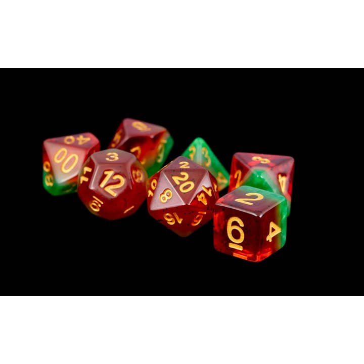FanRoll by Metallic Dice Games - Wholesale Dice - 16mm Resin Polyhedral Dice Set - Colorful 18 Colors