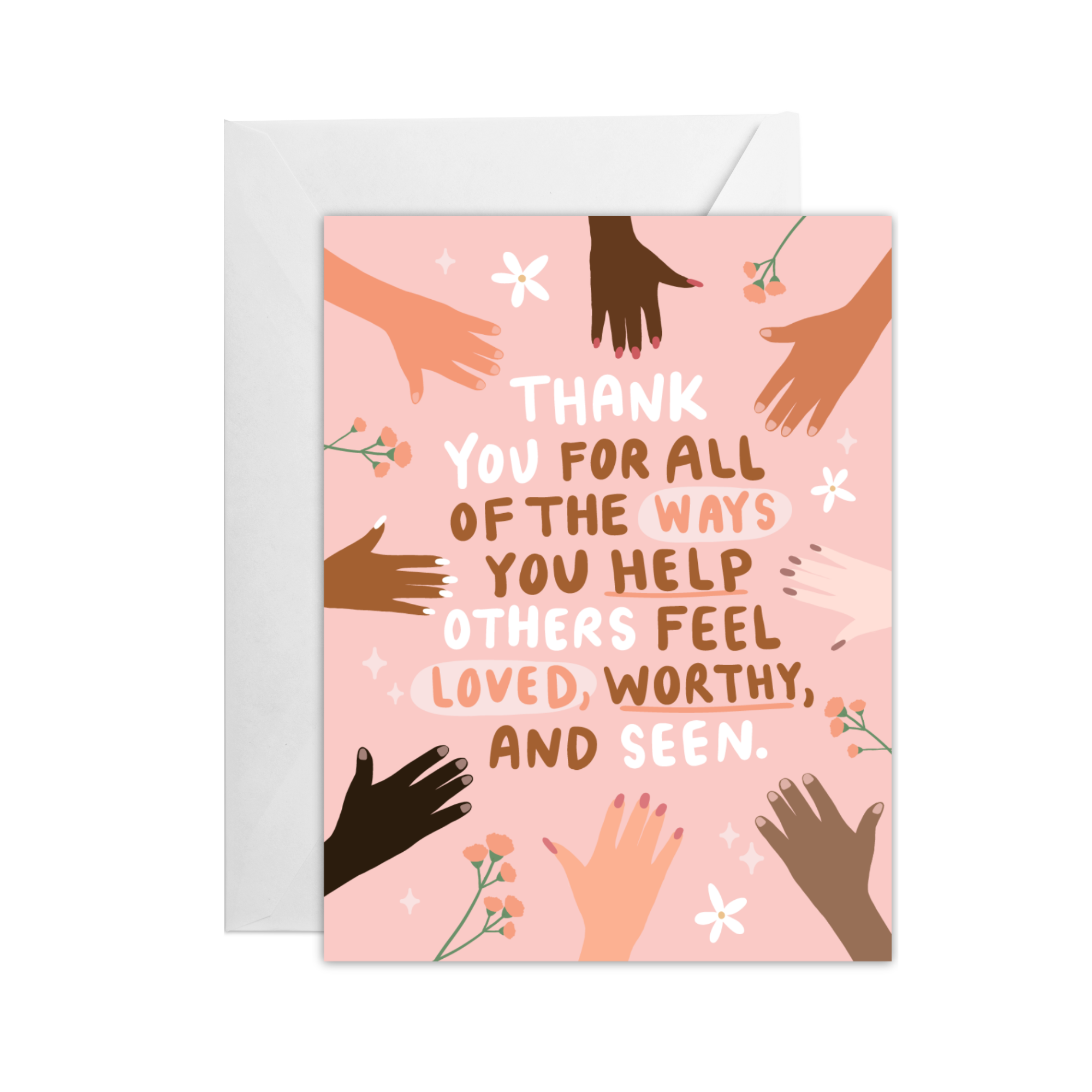 Oh Happy Dani - Wholesale Thank You Card - Worthy Greeting Card1