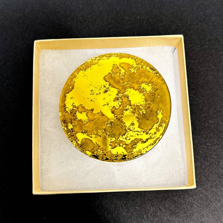 Alexa K - Wholesale Palette/Mixing Tray - Moon Watercolor Palette / Artisan Made Art Supplies2