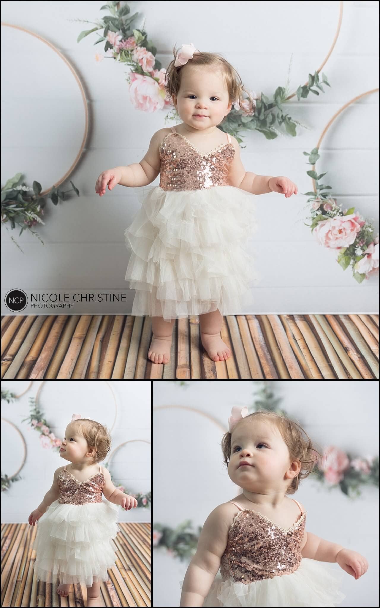 Nicolette's Couture – Großhandel Kleid – Kinder – Das GiGi-Kleid - Roségold10