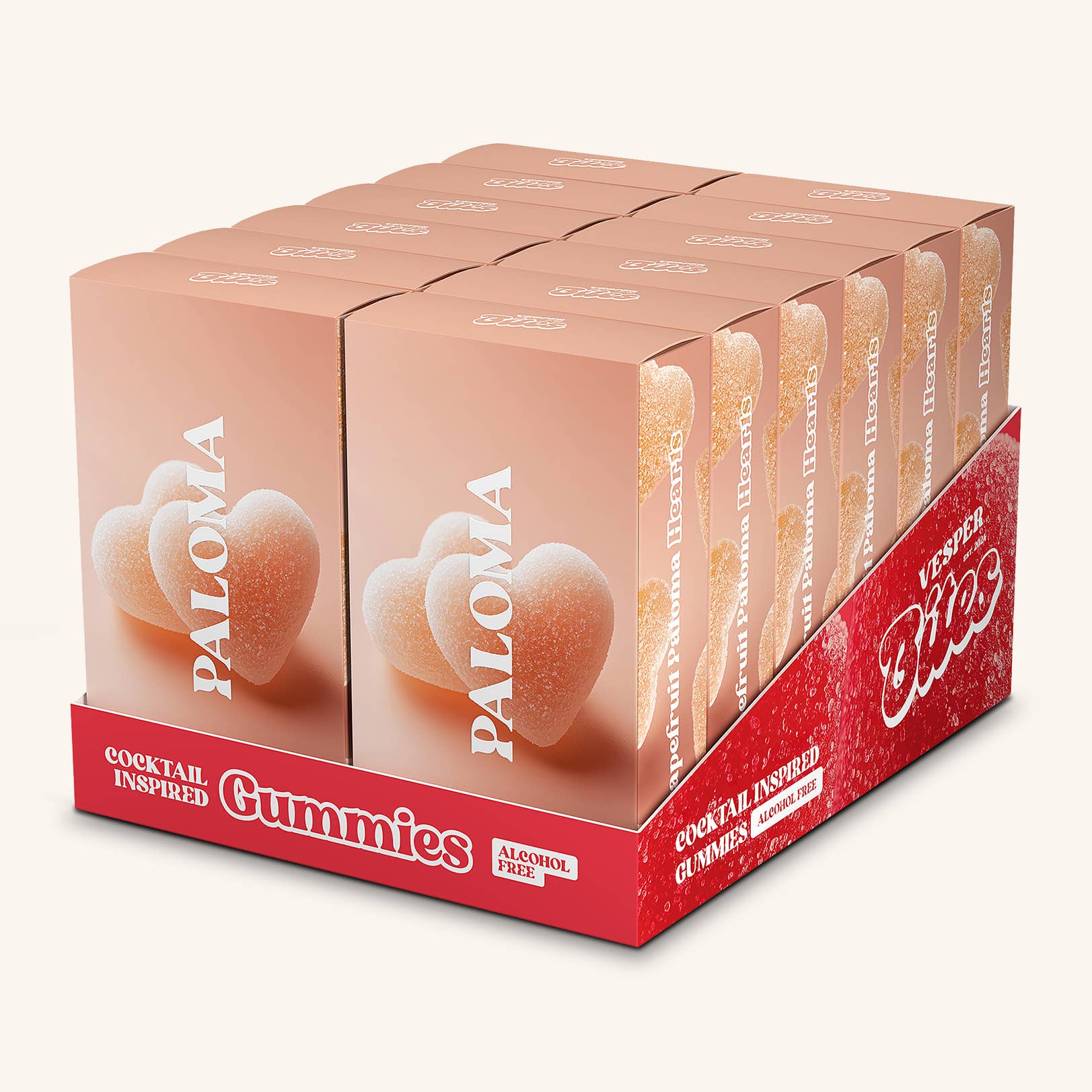 Vesper Bites (No duties | Ships from CAN/USA) - Vente Bonbons gélifiés - Paloma Heart Gummies, Bonbons Moelleux, Sans Alcool3