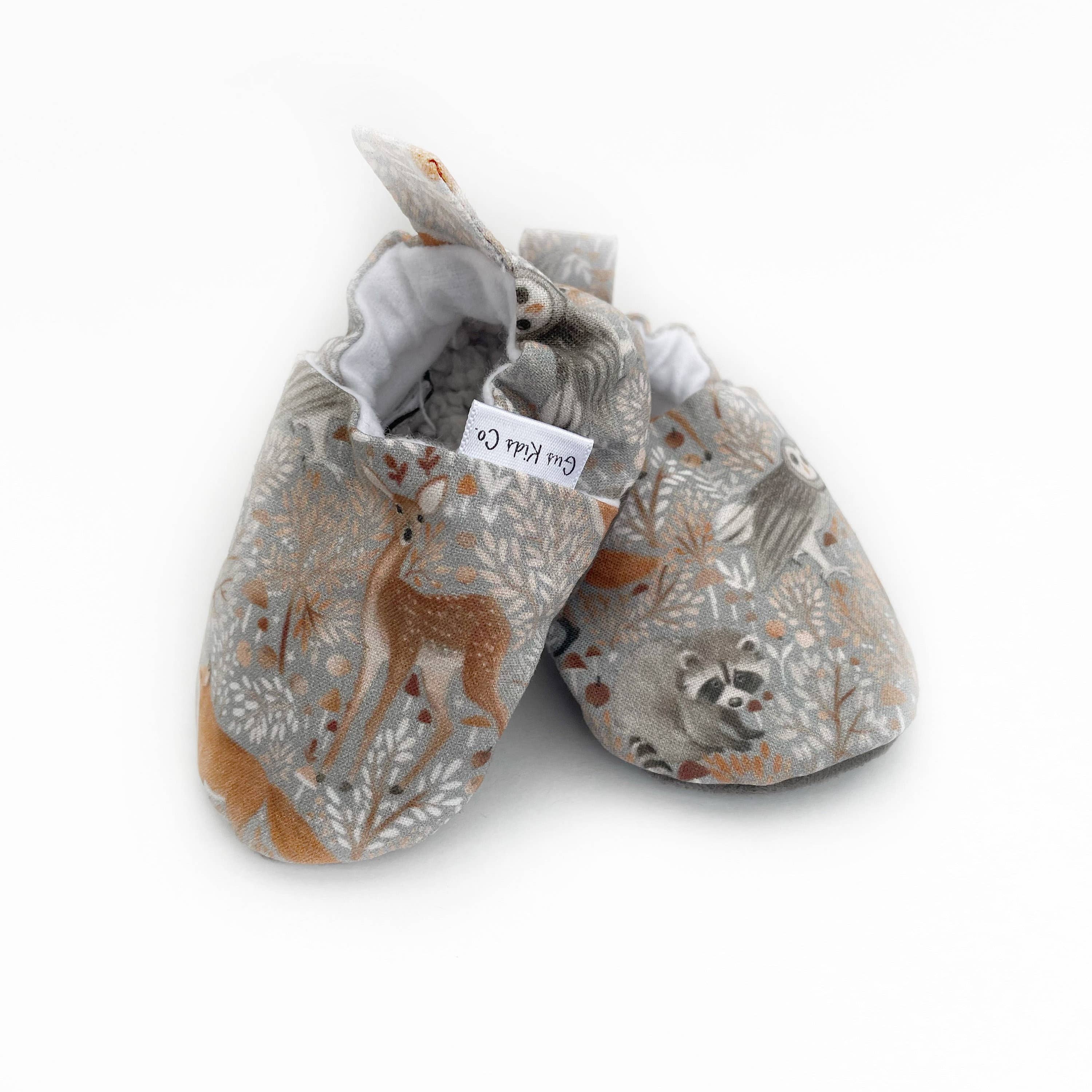 Gus Kids Co. - Vente Chaussures de berceau – bébé - Chaussures pour bébé Forest Animal0