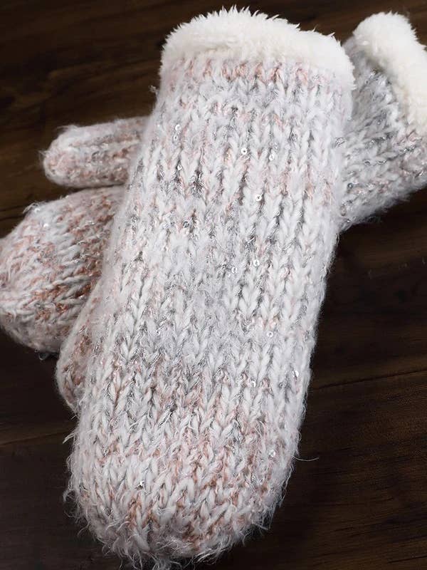 Mitaines à sequins métalliques pour la vente par Shop Neighbors