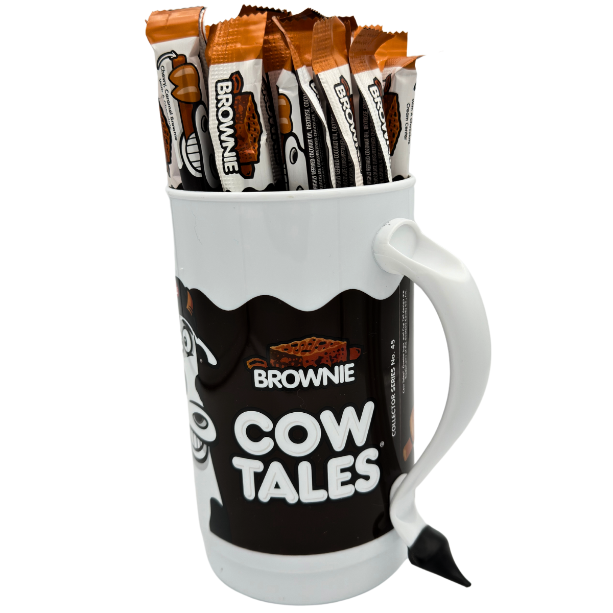 Martin's Country Store LLC - Wholesale Chocolate Covered Sweets - Cow Tales - Chocolate Brownie W/Tumbler 1/100ct1