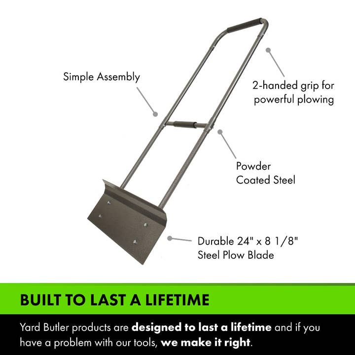 Yard Butler - Wholesale Garden Tool - Snow Plow Push Shovel2