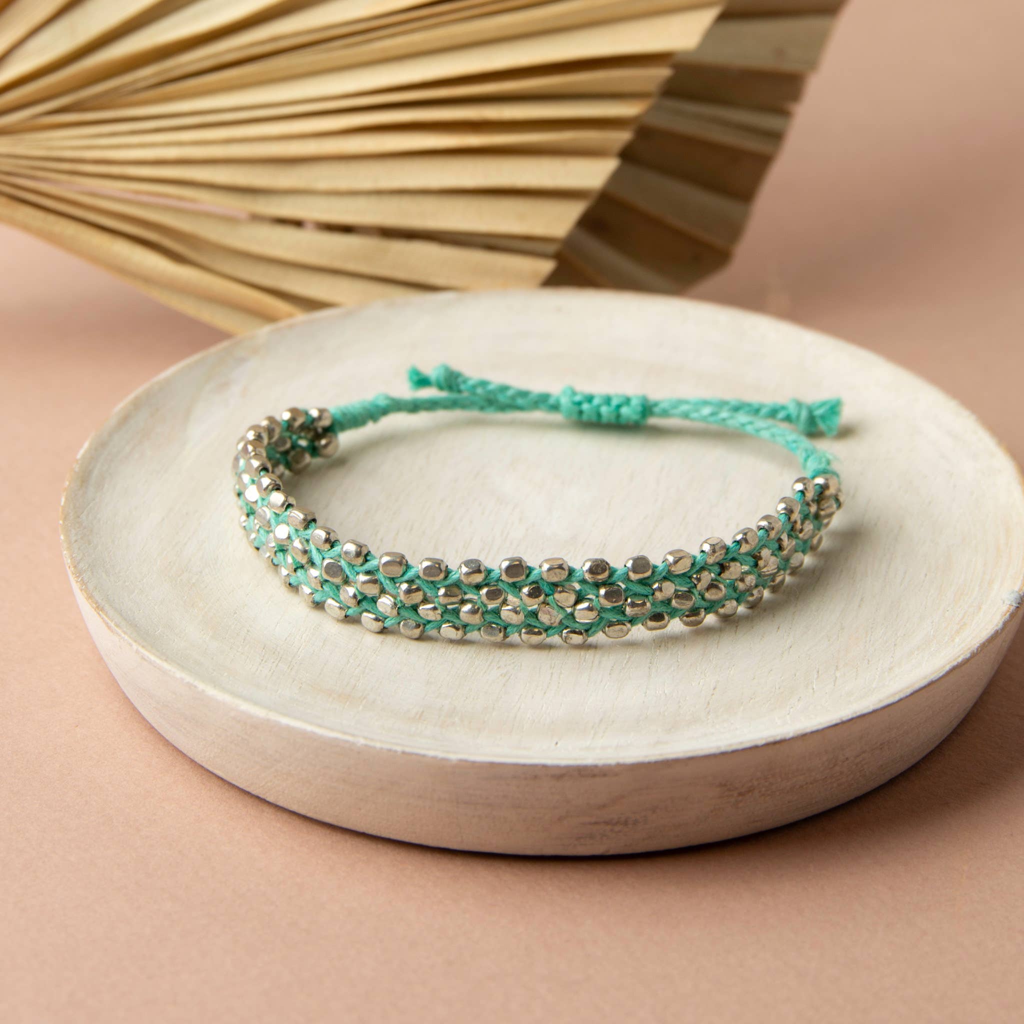 Elsie & Zoey - Wholesale Beaded Bracelet - Zoraya Two-Tone Beaded Adjustable Bracelet8