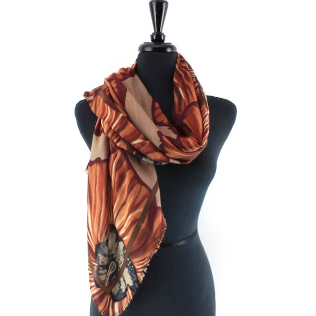 Pretty Persuasions - Wholesale Scarf - Women's - S25208 Lightweight Printed Scarf16
