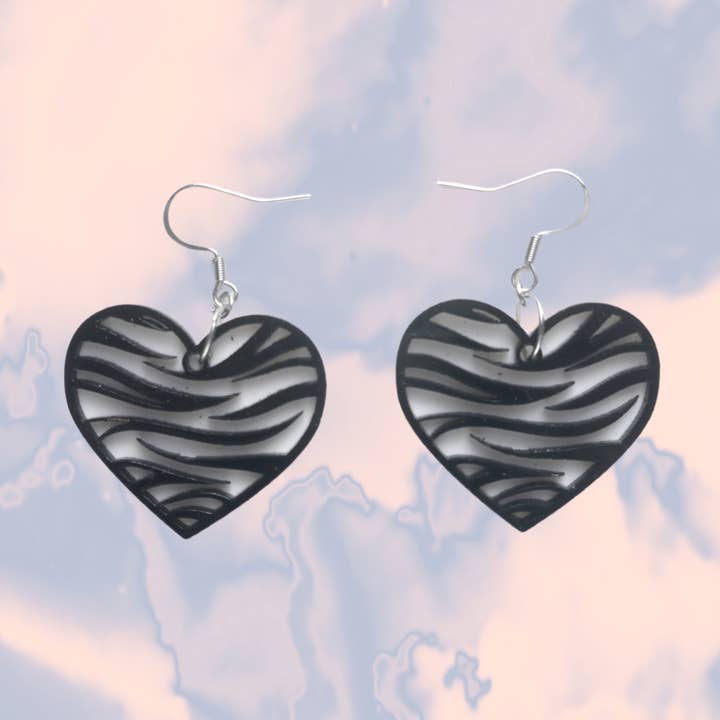 Corazones cebra para venta al por mayor de Loopy Fruppy