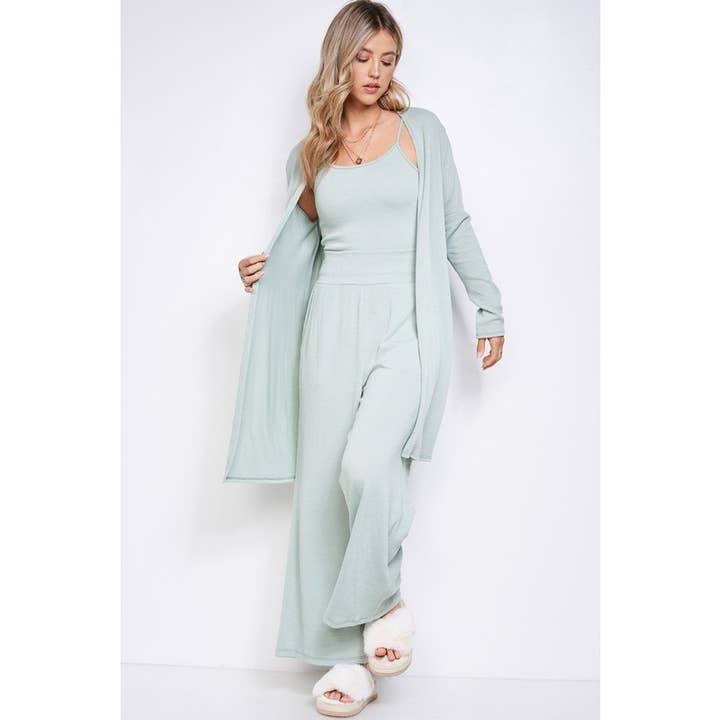 Ensemble de 3 cardigan uni pour la vente par Phil Love