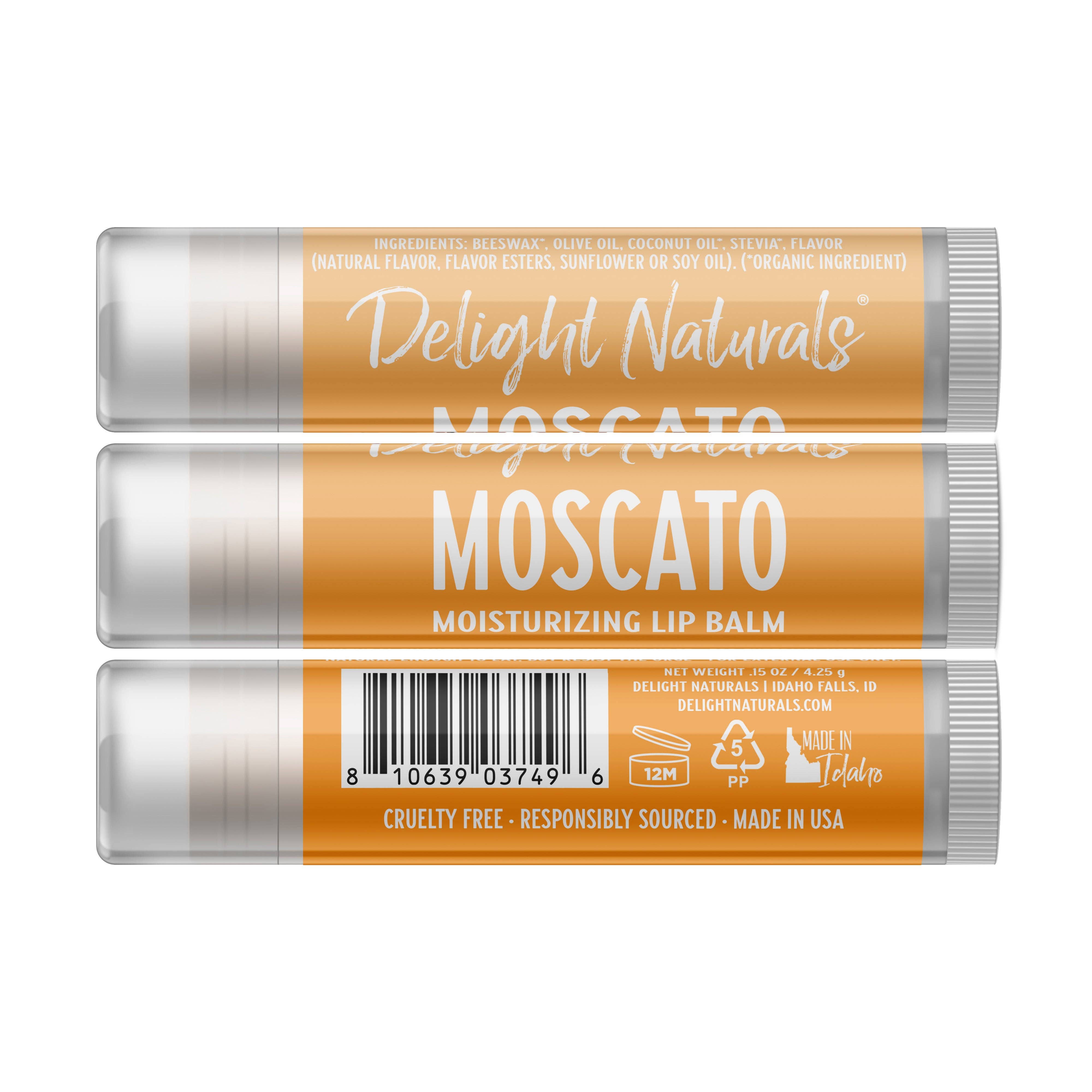 Delight Naturals - Wholesale Lip Balm Set - Smooth Sippin' White Wine Lip Balm Set3