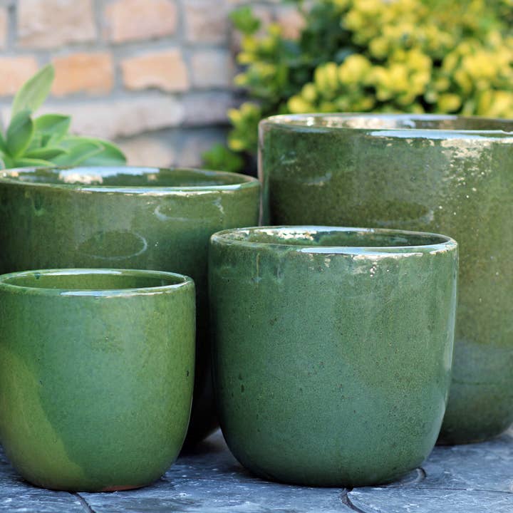 Pacific Home & Garden - Wholesale Plant Pot - Laguna Bucket Planter Set Of 4 Spring Green0
