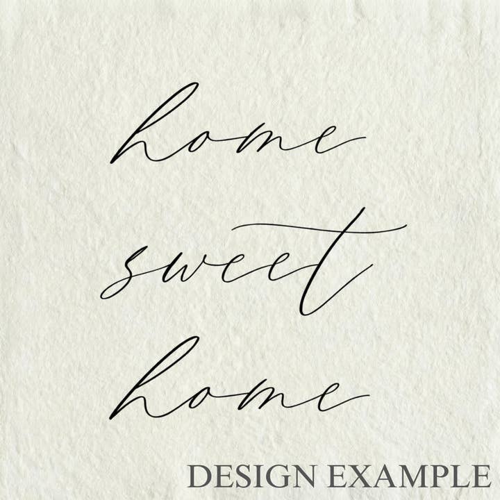 DWELL Home Shoppe - Wholesale Art Print - Glass Table Frames & Cards - Home Sweet Home | Hostess Gift1