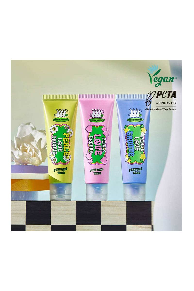 PINEAPPLE Beauty - Wholesale Hand Cream/Lotion - Chasin Rabbits CHA015 Peace LOVE Groove Hand Cream - 5 pcs4