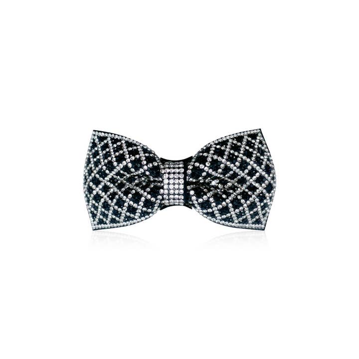 Mini Momo - Wholesale Hair Clip - Women's - Cute Bow Hair Clip Pin for Women and Girls - Rhinestone