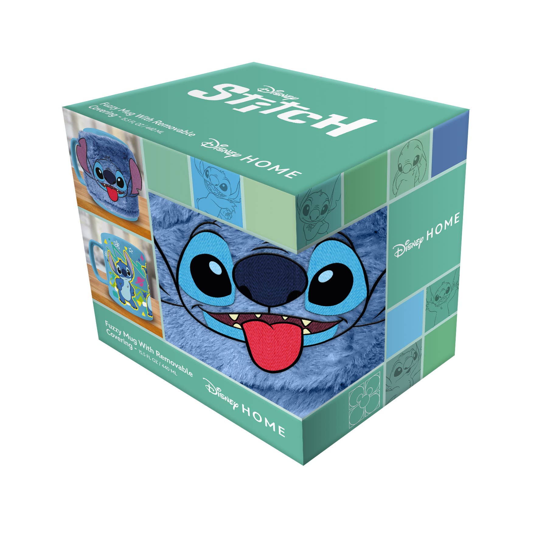 Pyramid International - Wholesale Coffee Mug - Lilo & Stitch (Stitch Face) Fuzzy Mug1