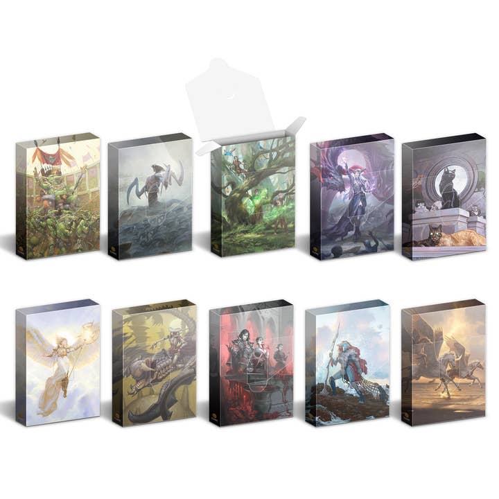 Cubeamajigs, lot de 10, lot de 2 mosaïques pour la vente par Hit Point Press