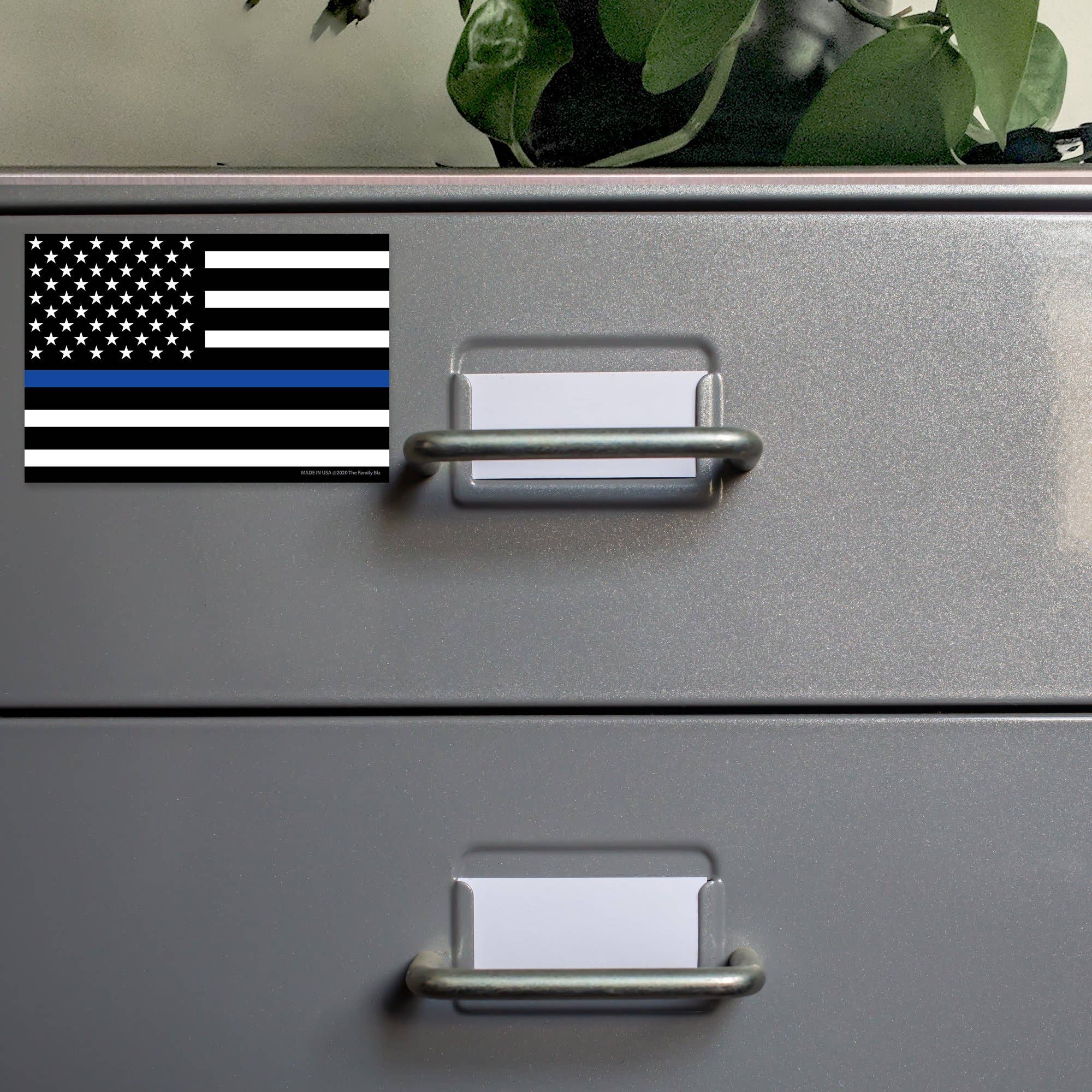 Lucky Shot - Wholesale Magnet - Thin Blue Line Flag - 4 x 6 in. Magnet3