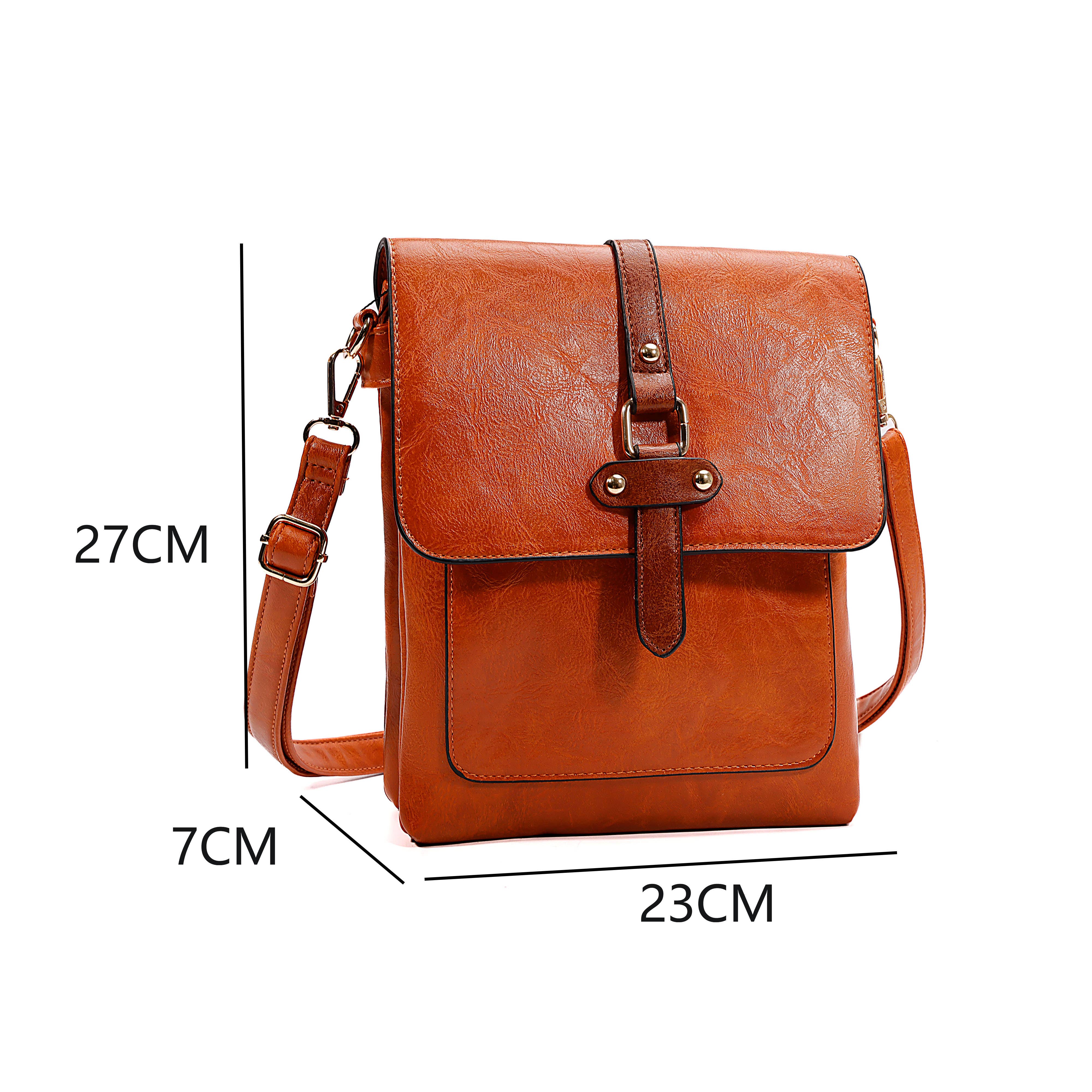 Superbia – wholesale Crossbody bag – Women's – Superbia Two-toned Flat Over Multipockets Crossbody Bag 91448