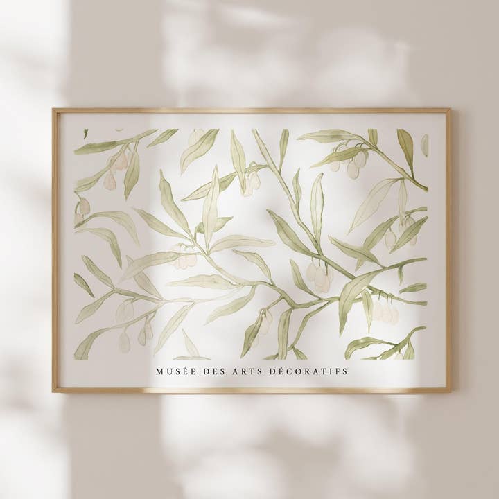 Stampa d'arte - Ramo d'ulivo per la vendita all'ingrosso da parte di Leo La Douce GmbH
