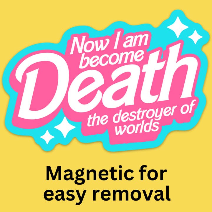 Ímã de pára-choques 'Destroyer of Worlds' por atacado de Wicked Clothes