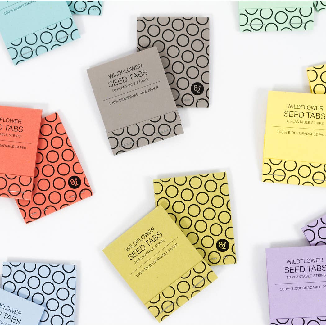 Studio 82° - Wholesale Plant Seeds - Wildflower Seed Tab Booklet - Lemon Yellow1