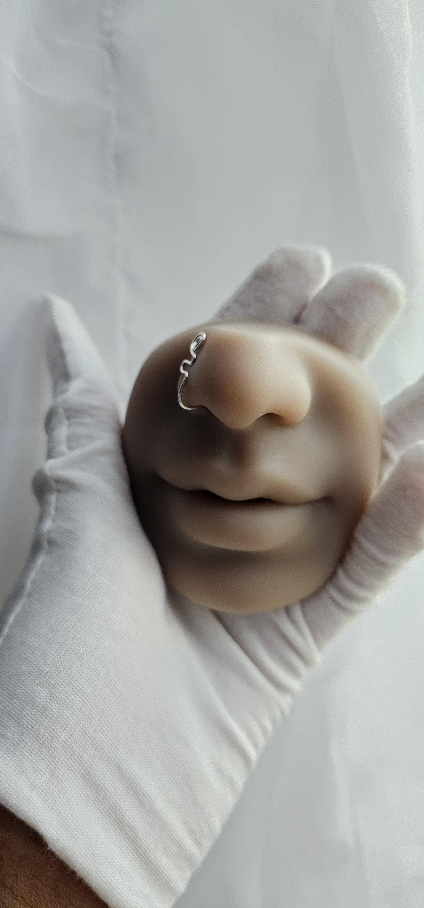 Bead It Wear It Love It LLC - Wholesale Nose Ring - Handmade No Piercing Nose Cuff Nose Ring - Style #72