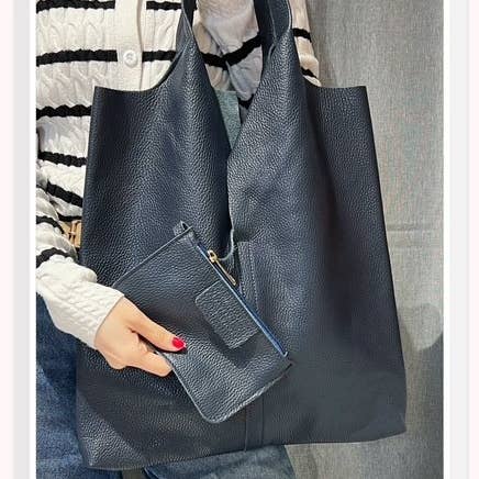 Z et Z - Vendita all'ingrosso Marsupio - Donna - Borsa tote in pelle granulata o pelle iridescente5