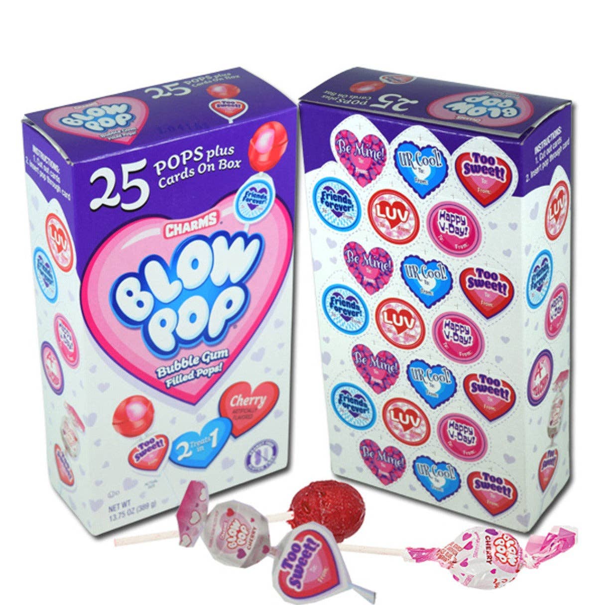 I Got Your Candy – wholesale Klubba – Blow Pops Alla hjärtans dag-presentutbyteset - 6 st0