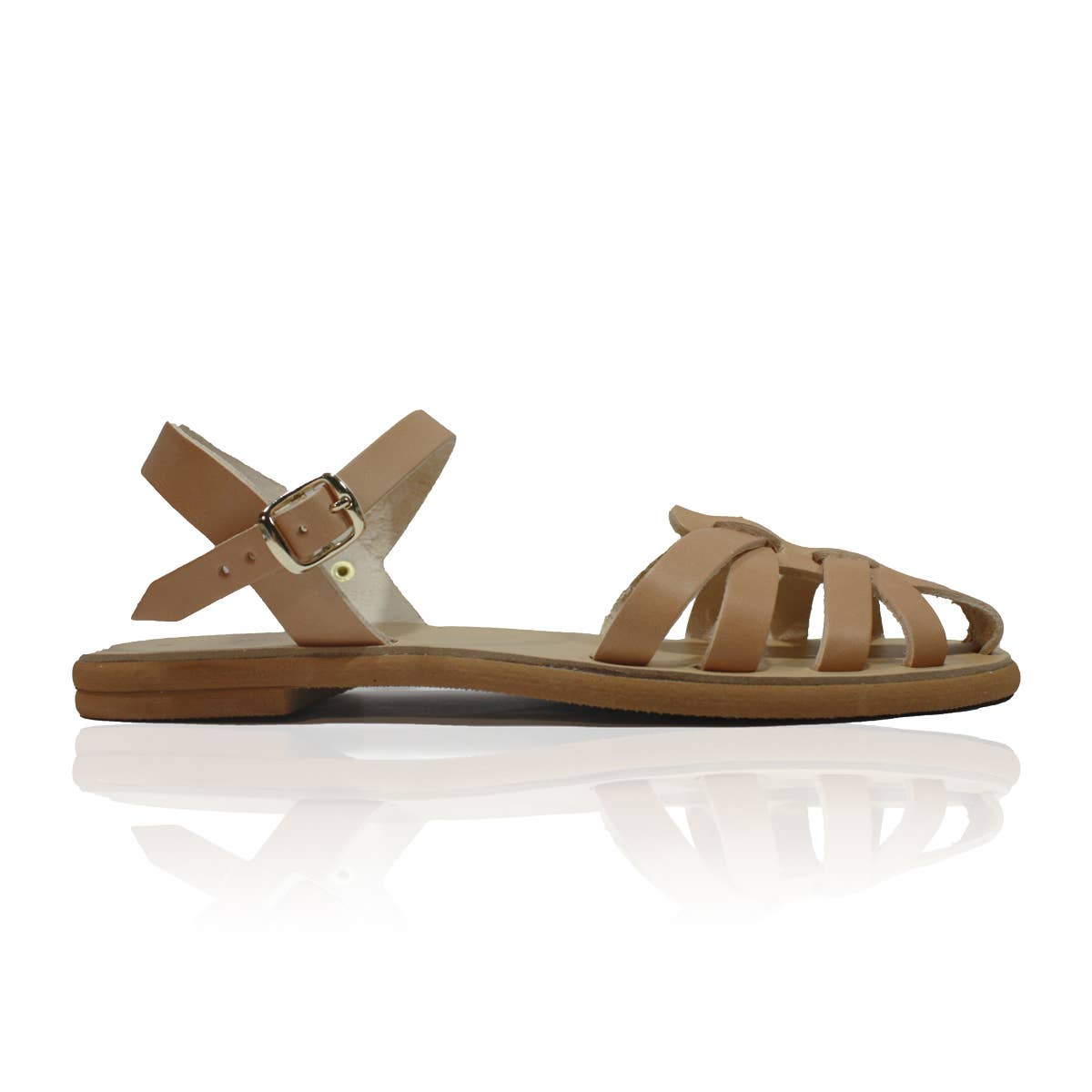 SIBYLLADELPHICA - Wholesale Sandals - Women's - Fisherman Slingback Leather Sandals5