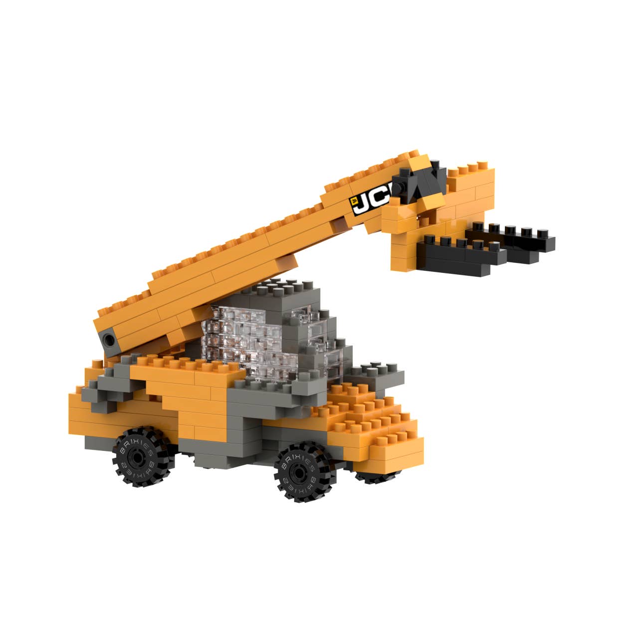 Brixies - Wholesale Building Set - Kids - JCB telehandler