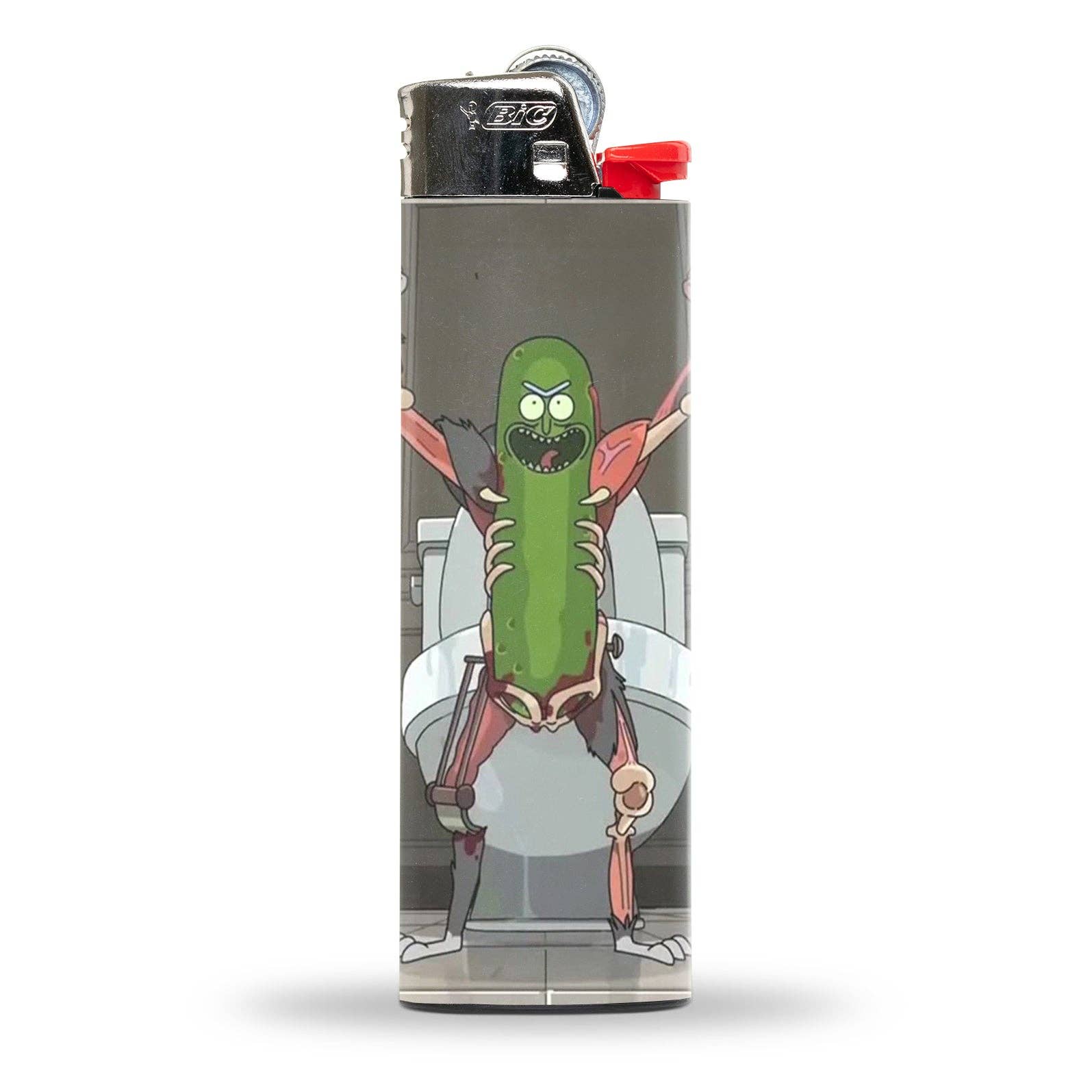 Shady Front - Wholesale Lighter - Pickle Rick Lighter0