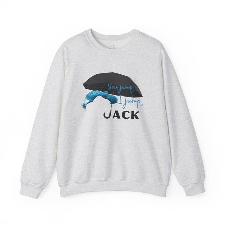 Du springst, ich springe, Jack Sweatshirt für den Großhandel von Dragonfly Merch Co