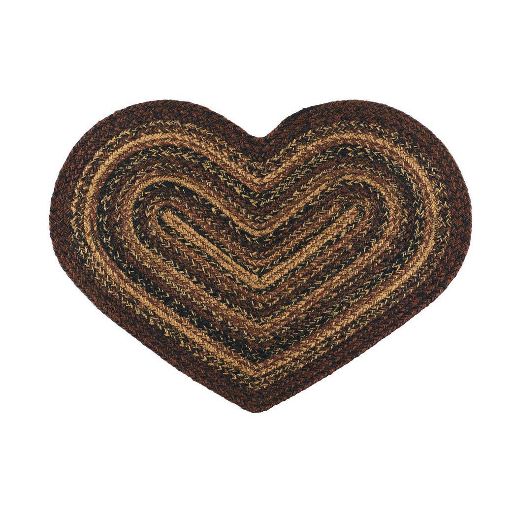 IHF HOME DECOR/IHF RUGS - Wholesale Area Rug - Cappuccino Braided Jute Area Rug & Table top BR-201

10