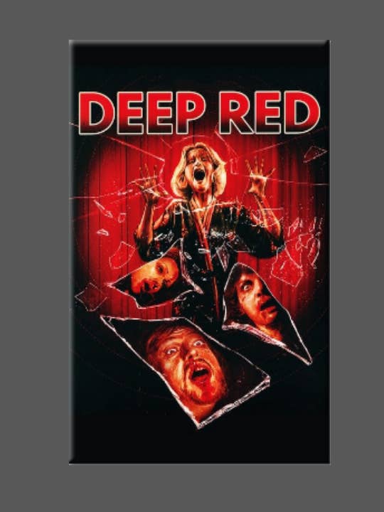 DEEP RED, Magnet, Button, Mirror, DARIO ARGENTO, BROKEN GLAS for wholesale by Ba Ba Buttons